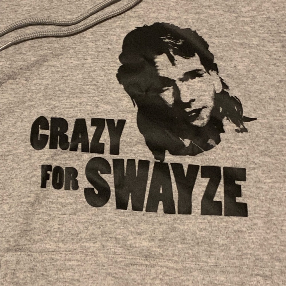 Crazy for Swayze hoodie